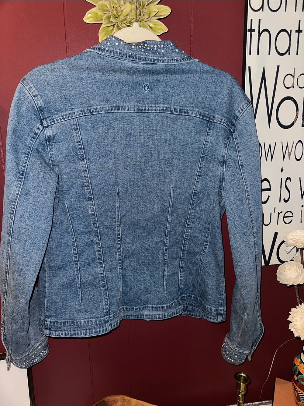 Vintage Christine Alexander Denim Jacket - Picture 4 of 5